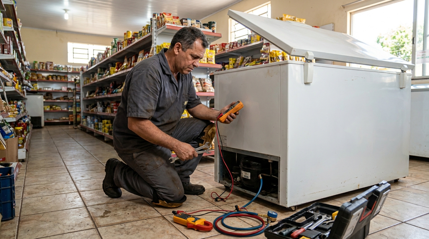 Manutenção em Motor Ventilador em Natal‑RN